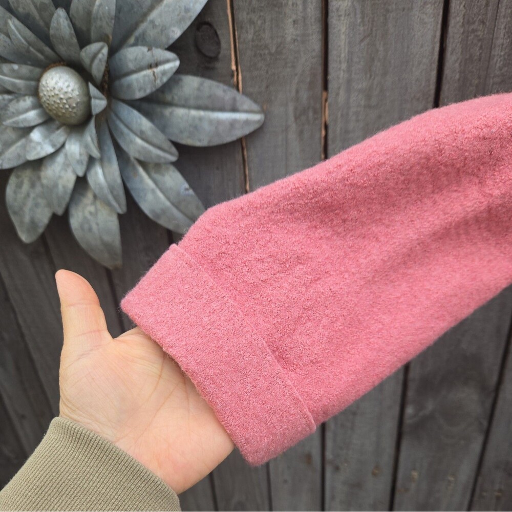 Boden Sally Pink Wool Blend Coat Size 10R - Picture 3 of 10